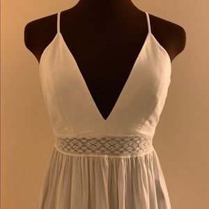 Forever 21 white maxi dress